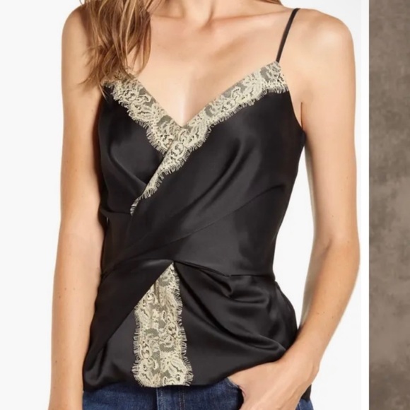 BAILEY 44 Agnes Lace Satin top - Picture 1 of 2